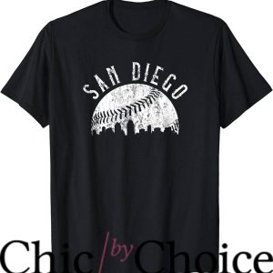 Vintage San Diego California Skyline Apparel T-Shirt