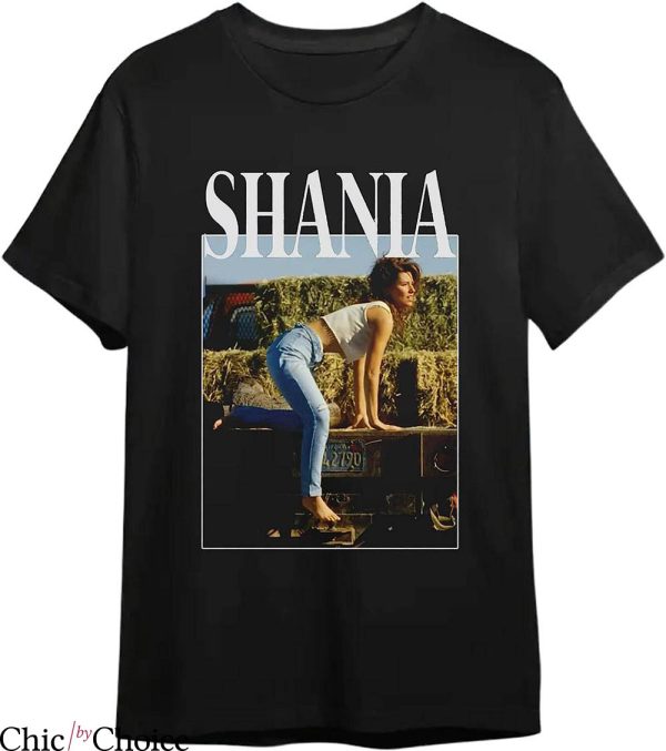 Vintage Shania Twain T-Shirt Lucky Shania Singer Music