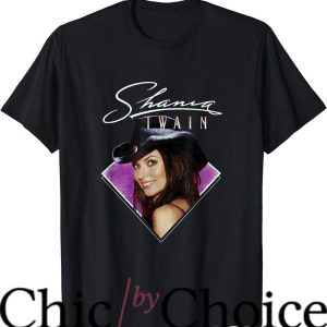 Vintage Shania Twain T-Shirt Official Shania Twain Photo