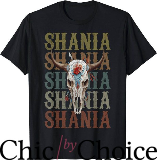 Vintage Shania Twain T-Shirt Shania Vintage Retro Tee Music