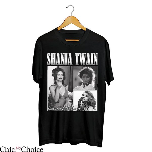 Vintage Shania Twain T-Shirt Tour 2023 T-Shirt Music