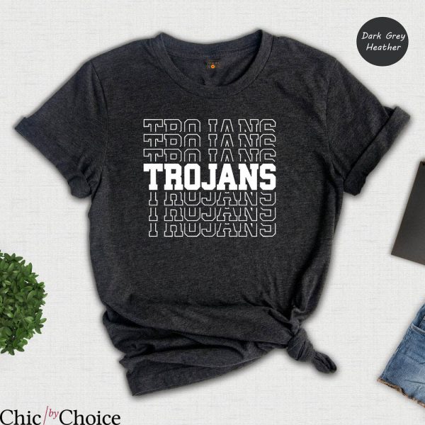 Vintage USC T Shirt Trojans Team Sport T-Shirt NBA