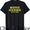 Waffle House T-Shirt Black Waffle Trap House Serving Daily