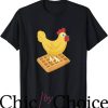 Waffle House T-Shirt Chicken Waffles Funny Breakfast Shirt