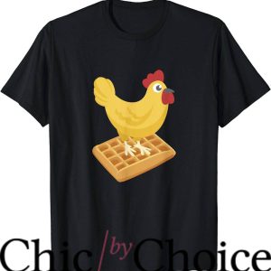 Waffle House T-Shirt Chicken Waffles Funny Breakfast Shirt