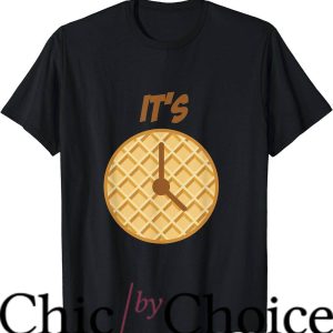 Waffle House T-Shirt It Is Waffle Time Tasty Trending
