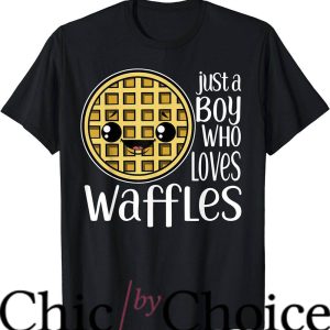 Waffle House T-Shirt Just Boy Who Loves Waffles Trending