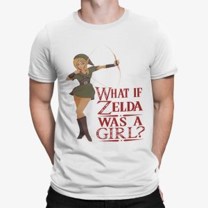 What If Zelda Was A Girl Shirt