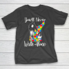 Youll Never Walk Alone Father Autism Awareness T-Shirt
