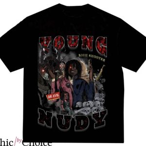 Young Nudy T-Shirt Dr. Ev4l Young Nudy