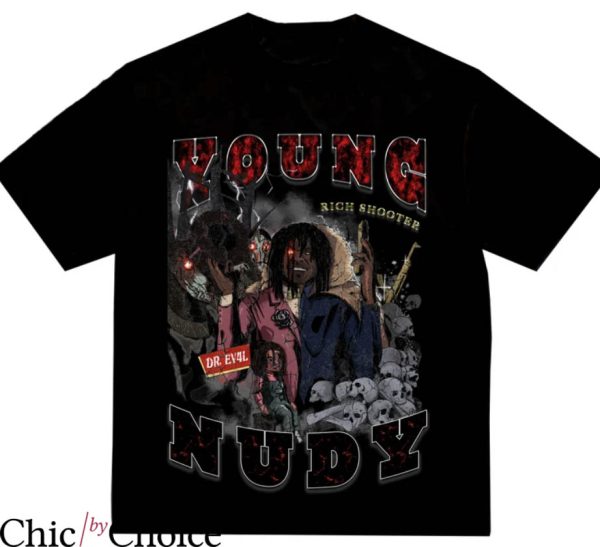 Young Nudy T-Shirt Dr. Ev4l Young Nudy