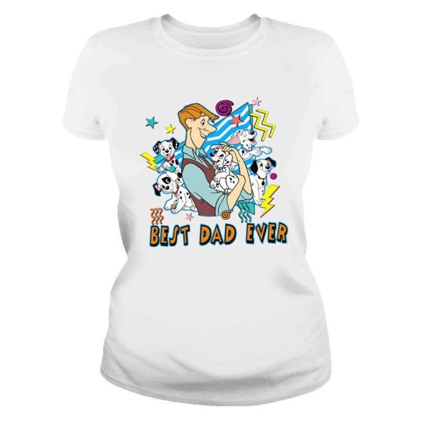 101 Dalmatians Best Dad Ever Funny Disney Shirts For Dads – The Best Shirts For Dads In 2023 – Cool T-shirts