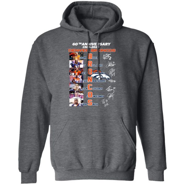 60th Anniversary Denver Broncos 1960 2020 T-Shirts, Hoodies, Sweatshirt