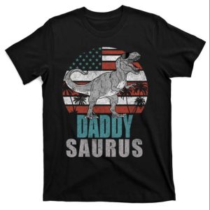 American Flag Daddysaurus T Rex T-Shirt – The Best Shirts For Dads In 2023 – Cool T-shirts American Flag Daddysaurus T Rex T-Shirt – The Best Shirts For Dads In 2023 – Cool T-shirts