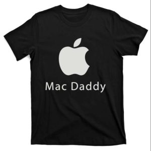 Apple Logo Mac Daddy T-Shirt – The Best Shirts For Dads In 2023 – Cool T-shirts Apple Logo Mac Daddy T-Shirt – The Best Shirts For Dads In 2023 – Cool T-shirts