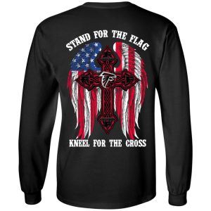 Atlanta Falcons Stand For The Flag Kneel For The Cross T-Shirts, Hoodies, Sweater 2 Atlanta Falcons Stand For The Flag Kneel For The Cross T Shirts Hoodies Sweater 11