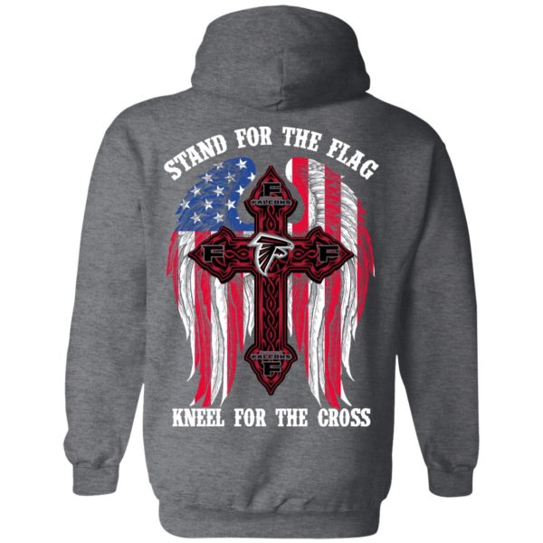 Atlanta Falcons Stand For The Flag Kneel For The Cross T-Shirts, Hoodies, Sweater