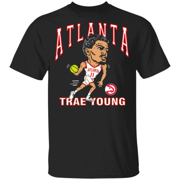 Atlanta Trae Young Hawks Caricature T-Shirts, Hoodies, Sweater