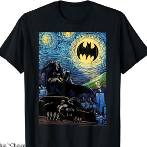 Badman Vegeta T-shirt Starry Night Style Painting