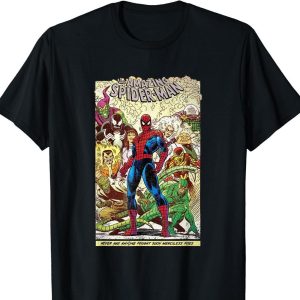 Badman Vegeta T-shirt The Amazing Spider-Man Comic