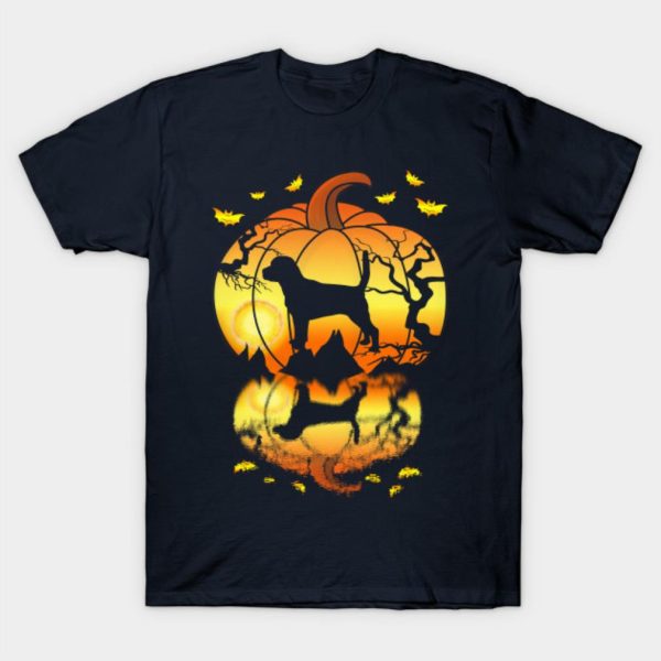 Beagle dog Pumpkin Halloween T-Shirt