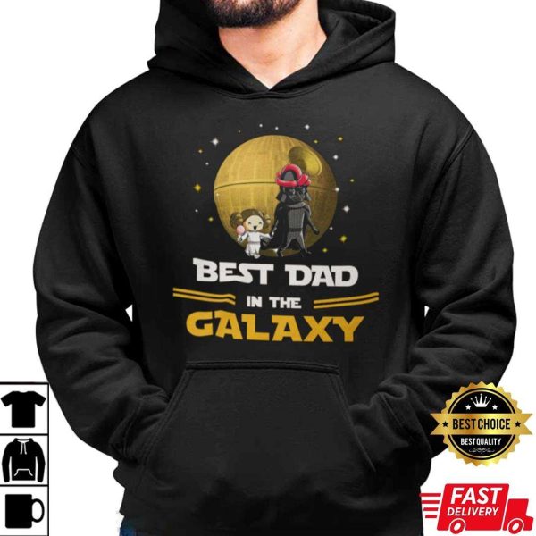 Best Dad In The Galaxy With One Daughter – Disney Dad Shirt – The Best Shirts For Dads In 2023 – Cool T-shirts