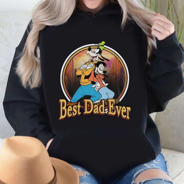 Best Goofy And Max Dad Ever – Funny Disney Shirts For Dads – The Best Shirts For Dads In 2023 – Cool T-shirts