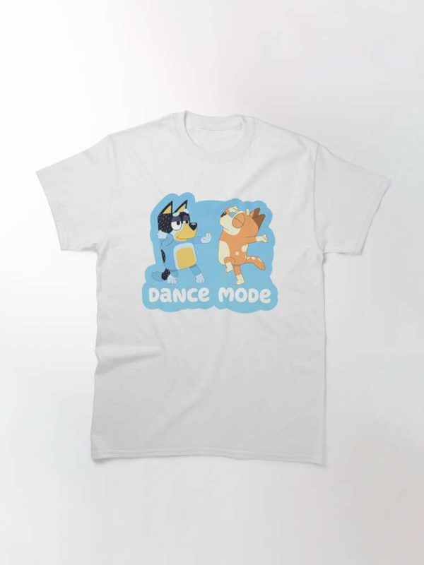 Bluey And Bingo Dance Mode T-Shirt For Dad – The Best Shirts For Dads In 2023 – Cool T-shirts