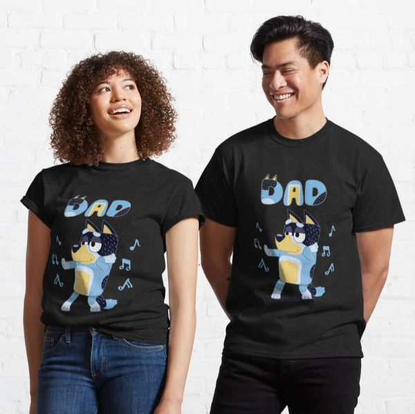 Blueys Dad Mum Love Father’s Day T-Shirt – The Best Shirts For Dads In 2023 – Cool T-shirts