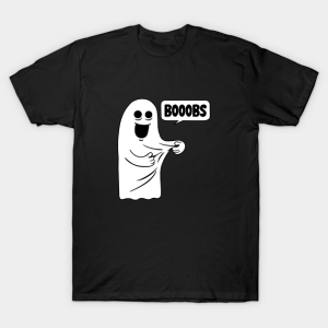 Boo Boobs Funny Halloween T-shirt Boo Boobs Funny Halloween T-shirt