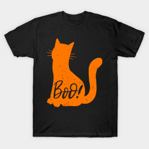 Boo Cat Halloween T-shirt Boo Cat Halloween T-shirt