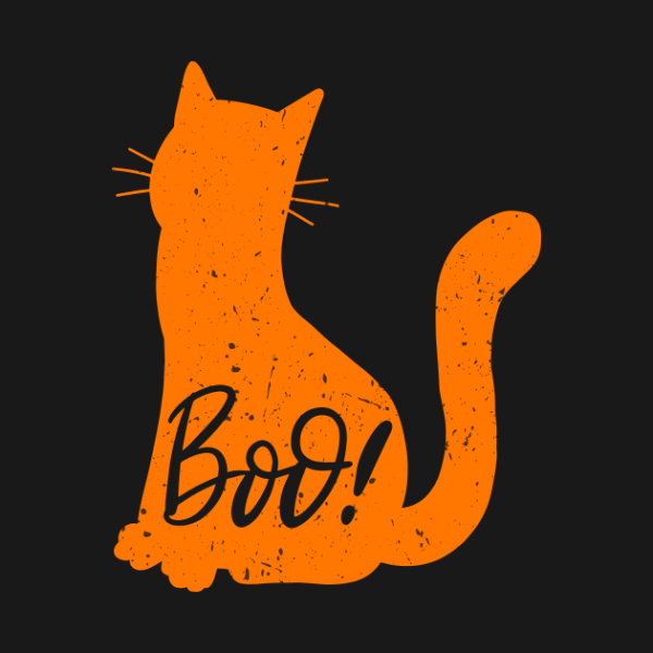 Boo Cat Halloween T-shirt