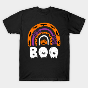 Boo Rainbow Halloween T-shirt Boo Rainbow Halloween T-shirt