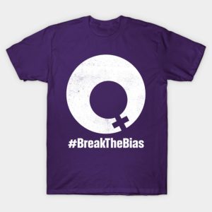 Break The Bias 8 March International Women’s Day 2022 Purple T-Shirt Break The Bias 8 March International Women’s Day 2022 Purple T-Shirt