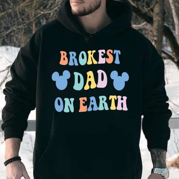 Brokest Dad On Earth Disney Dad And Daughter Shirt – The Best Shirts For Dads In 2023 – Cool T-shirts