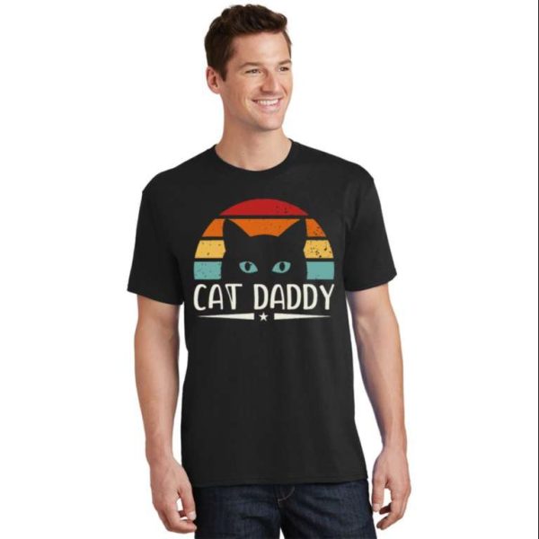 Cat Daddy T-Shirt – Cute And Funny Gift For Cat Lovers – The Best Shirts For Dads In 2023 – Cool T-shirts