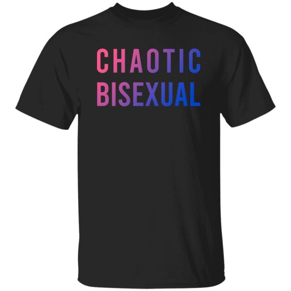 Chaotic Bisexual LGBT Pride T-Shirts, Hoodie, Sweater