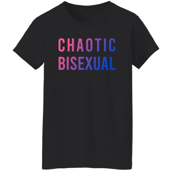 Chaotic Bisexual LGBT Pride T-Shirts, Hoodie, Sweater