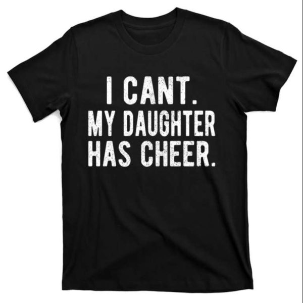 Cheer Dad Daughter Cheerleading Father’s Day T-Shirt – The Best Shirts For Dads In 2023 – Cool T-shirts