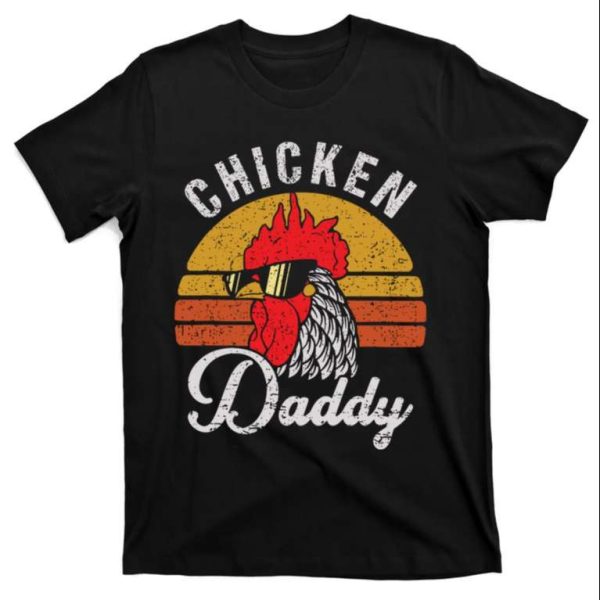 Chicken Dad Poultry Vintage Chicken Daddy Shirt – The Best Shirts For Dads In 2023 – Cool T-shirts