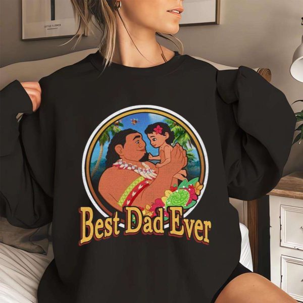 Chief Tui And Moana Best Dad Ever Funny Disney Shirts For Dads – The Best Shirts For Dads In 2023 – Cool T-shirts