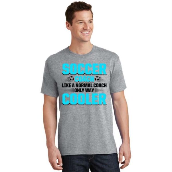 Coaching Soccer Dad Coach T-Shirt – The Best Shirts For Dads In 2023 – Cool T-shirts