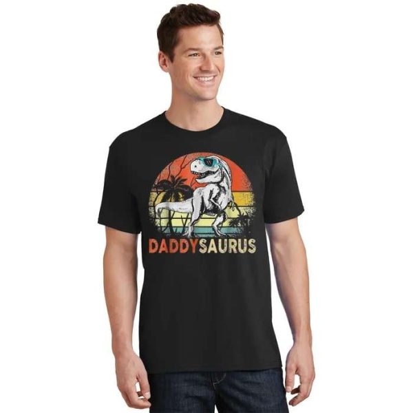 Cool Daddysaurus T-Rex – Jurassic Park Dad Shirt – The Best Shirts For Dads In 2023 – Cool T-shirts