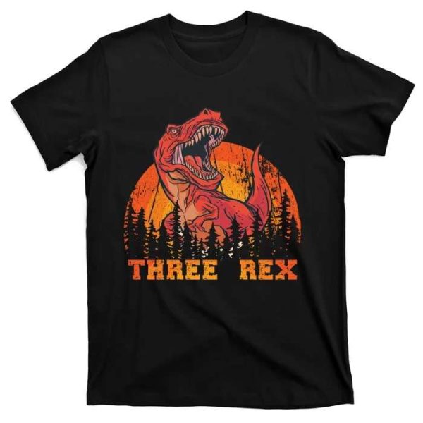 Cool Three Rex Dino Daddysaurus Shirt – The Best Shirts For Dads In 2023 – Cool T-shirts