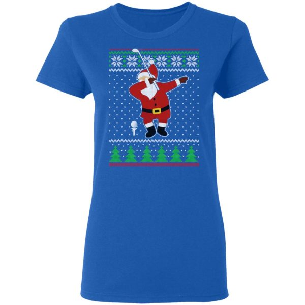 Dabbing Santa Golf Ugly Christmas T-Shirts, Hoodies, Sweater