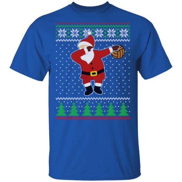 Dabbing Santa Volleyball Ugly Christmas T-Shirts, Hoodies, Sweater