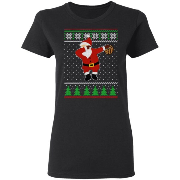 Dabbing Santa Volleyball Ugly Christmas T-Shirts, Hoodies, Sweater