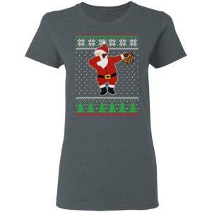 Dabbing Santa Volleyball Ugly Christmas T Shirts Hoodies Sweater 2