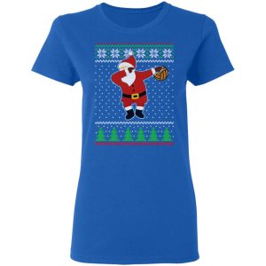 Dabbing Santa Volleyball Ugly Christmas T Shirts Hoodies Sweater 4