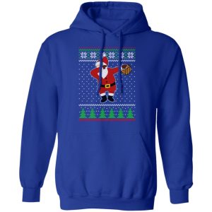 Dabbing Santa Volleyball Ugly Christmas T Shirts Hoodies Sweater 9